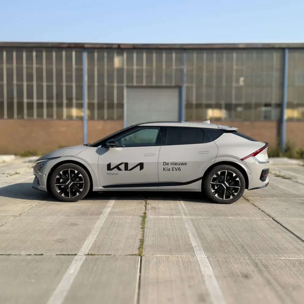 kia ev6 facelift zijkant kooijman autogroep