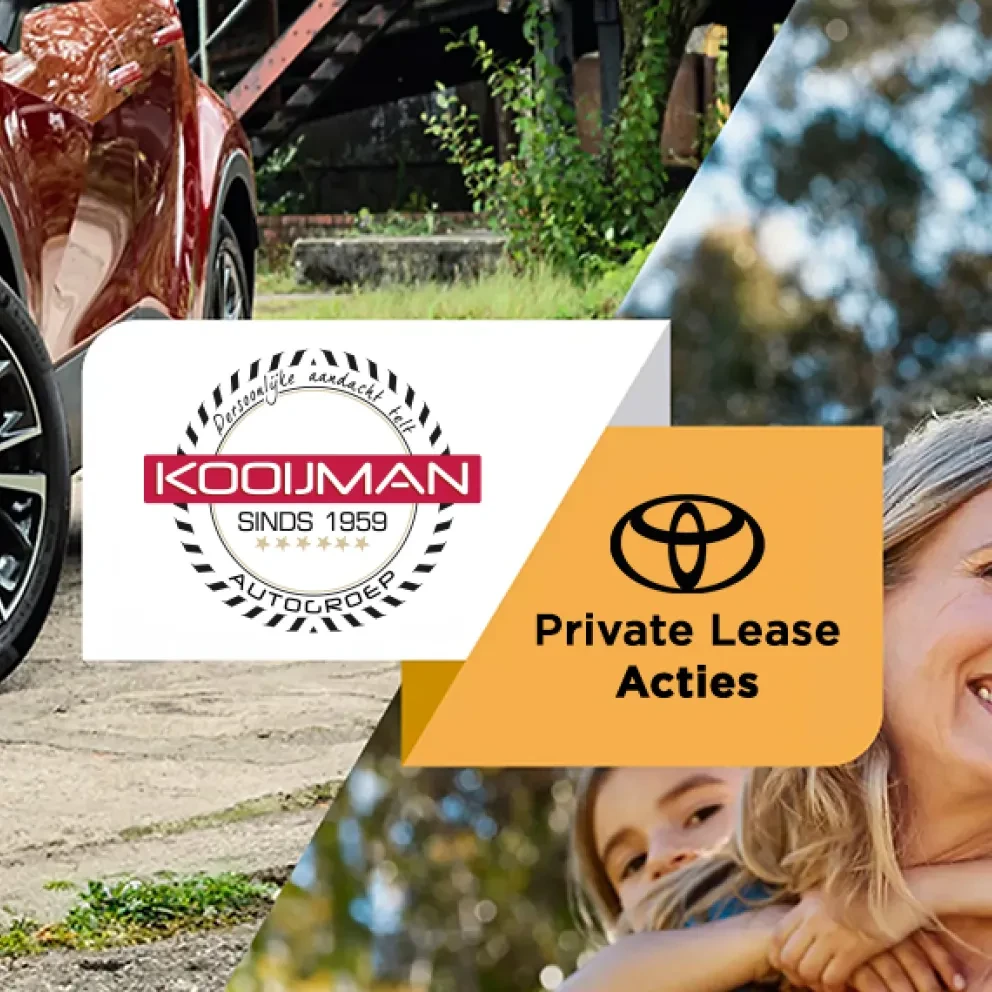 toyota private lease kooijman autogroep