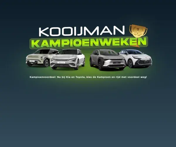 kooijman kampioenweken toyota en kia