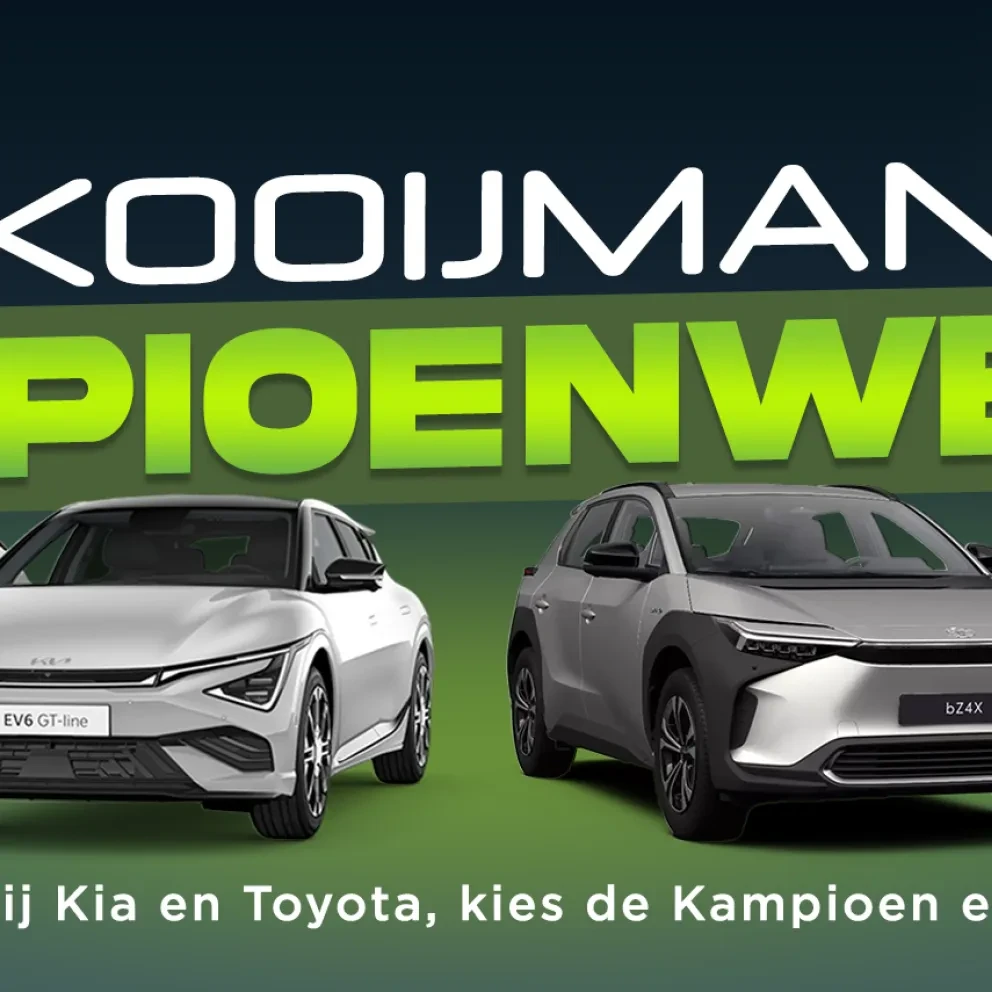 kooijman kampioenweken toyota en kia header