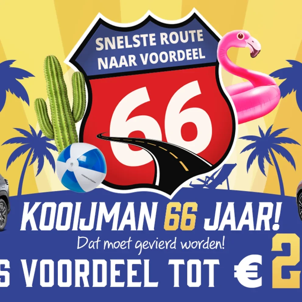 Kooijman Autogroep Route 66 Acties