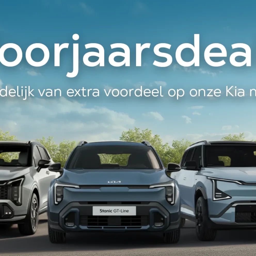 Kooijman Voorjaarsdeals Kia - Header - Homepage - 2100x700