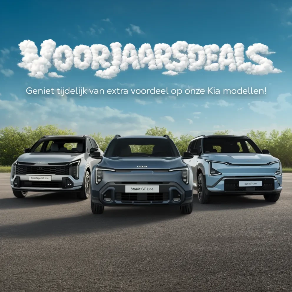 Kooijman Voorjaarsdeals Kia - Header - Mobiel - 600x800
