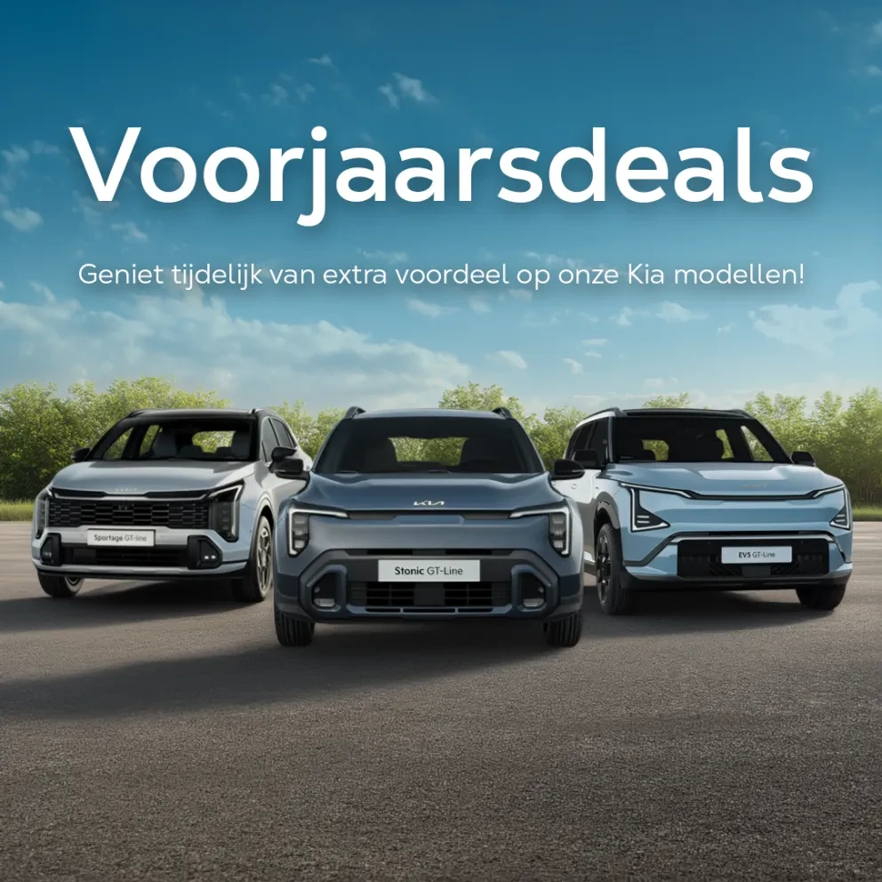 Kooijman Voorjaarsdeals Kia - Header - Mobiel - 600x800