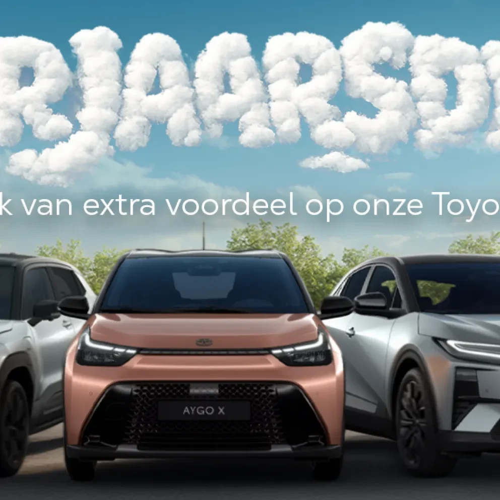 Kooijman Voorjaarsdeals Toyota - Header - Nieuws - 2100x570