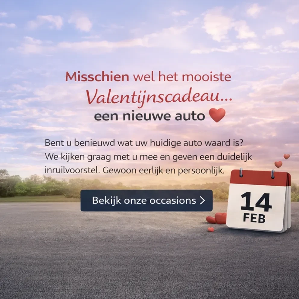 valentijn occasion festijn bij kooijman autogroep