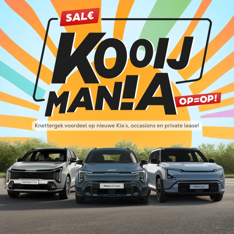 Kooijmania Kia - Homepage - mobiel