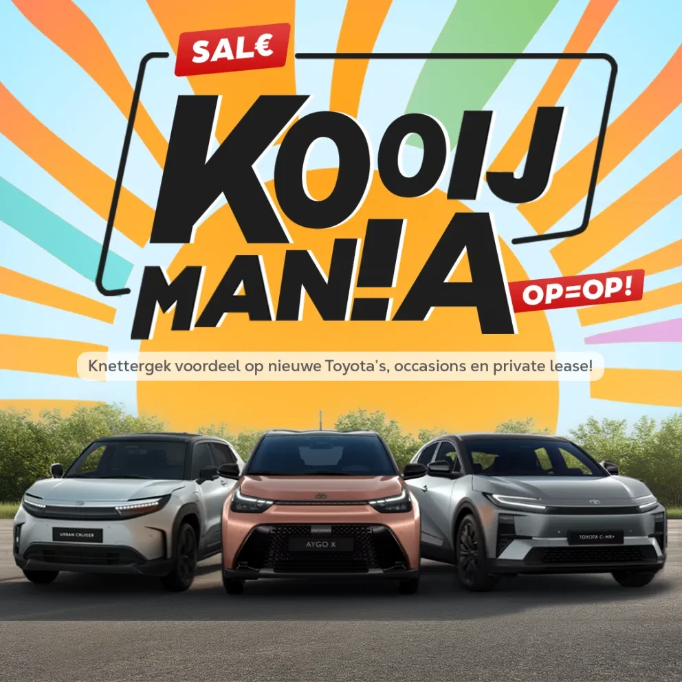 Kooijmania Toyota - Homepage - mobiel