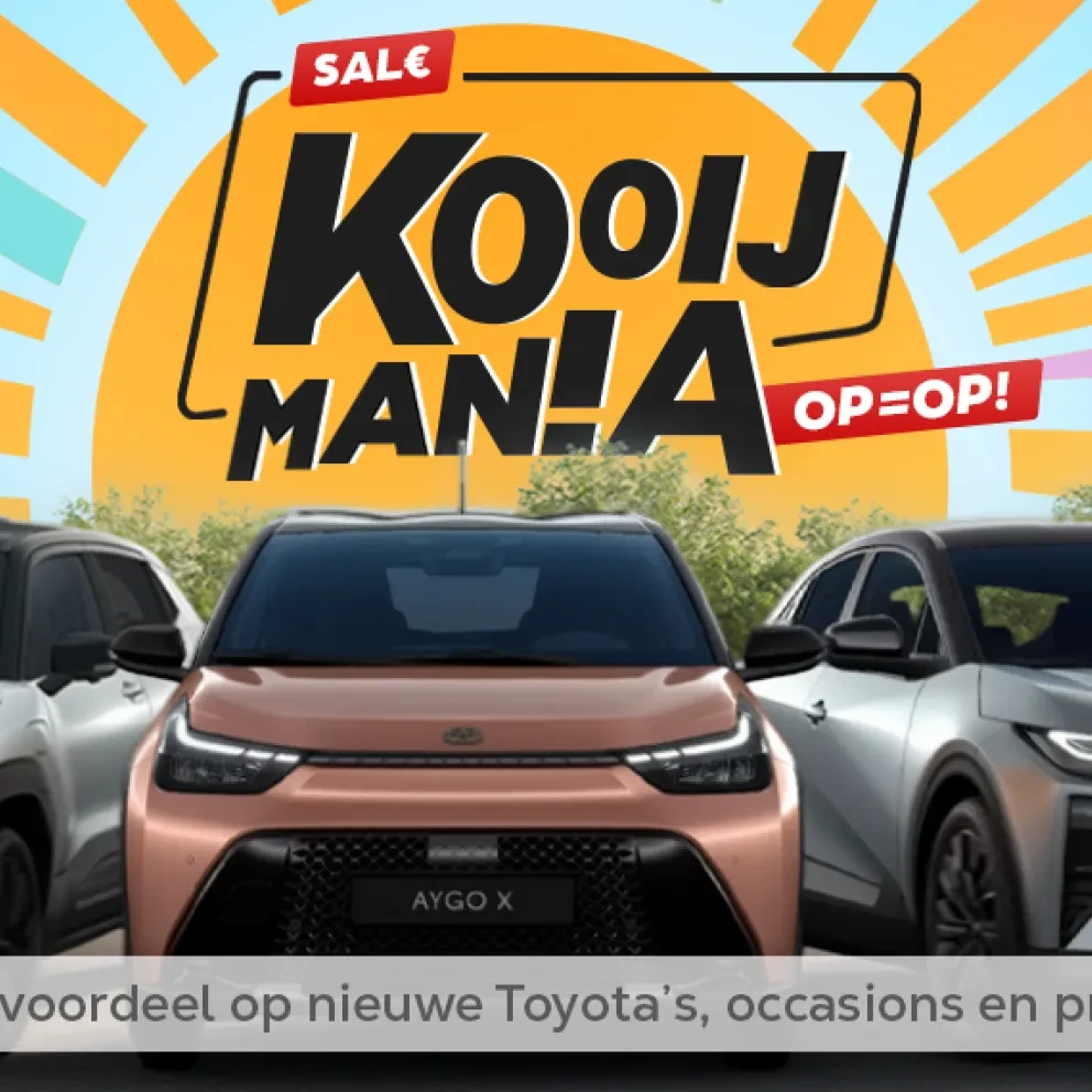 Kooijmania Toyota - Nieuwspagina