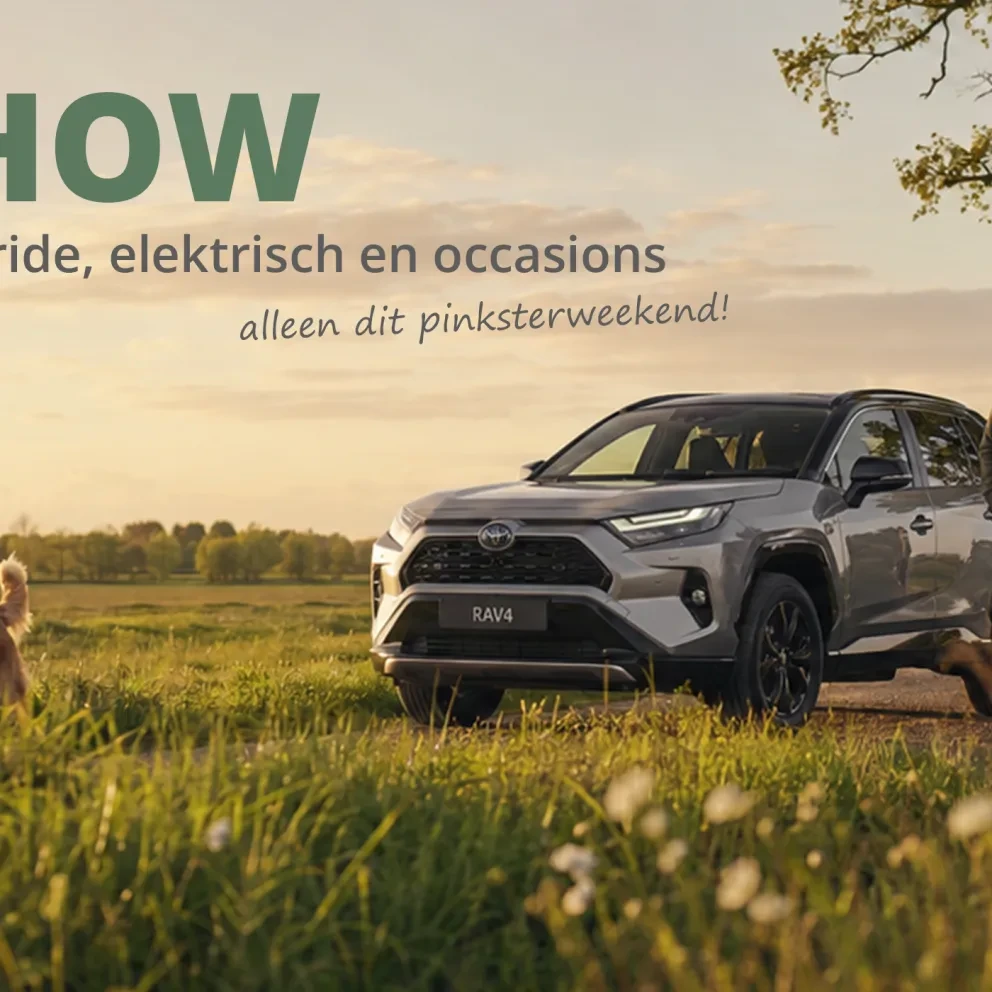 Header Pinksteren 2026 Toyota en Kia