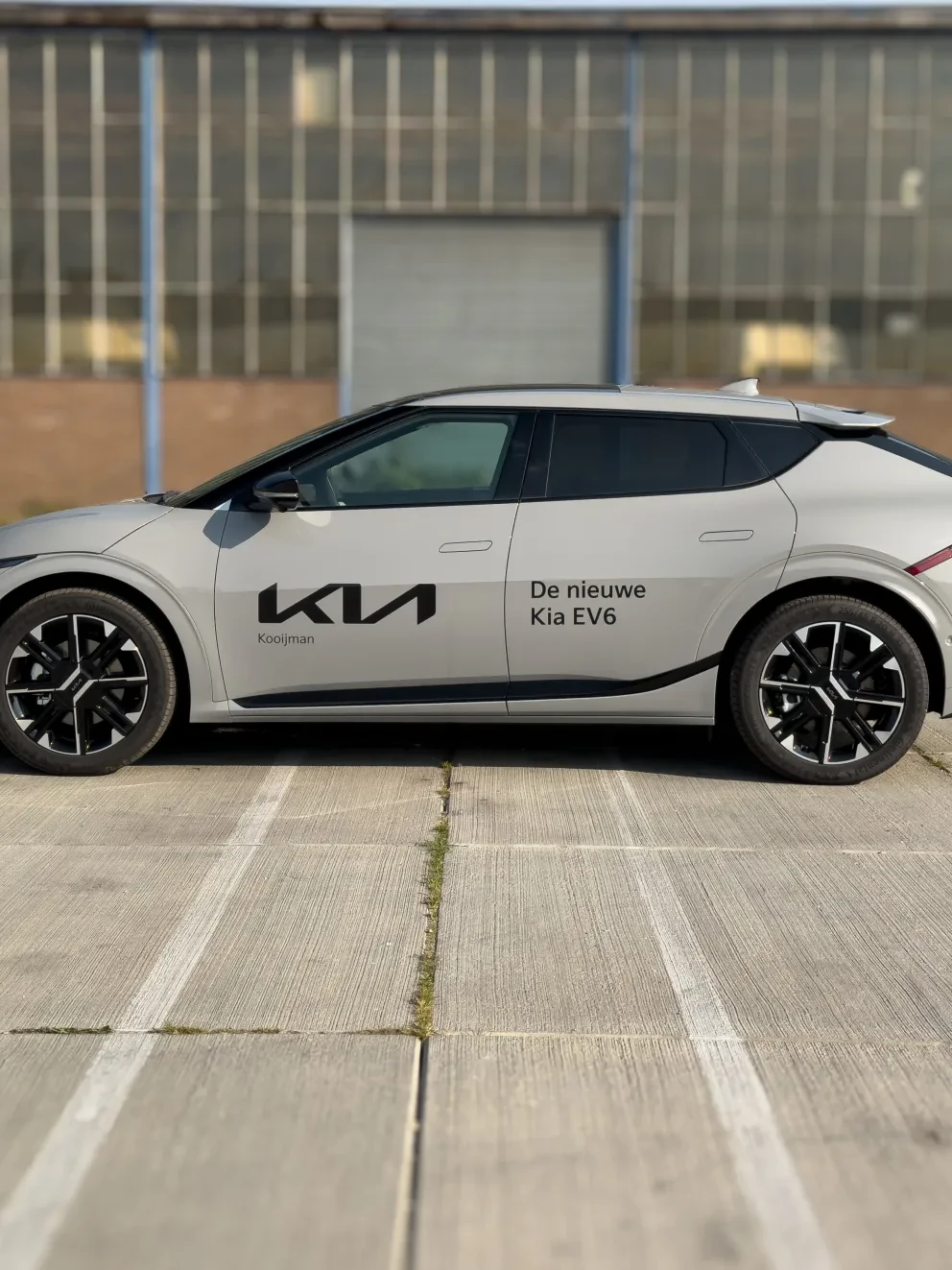 kia ev6 facelift zijkant kooijman autogroep