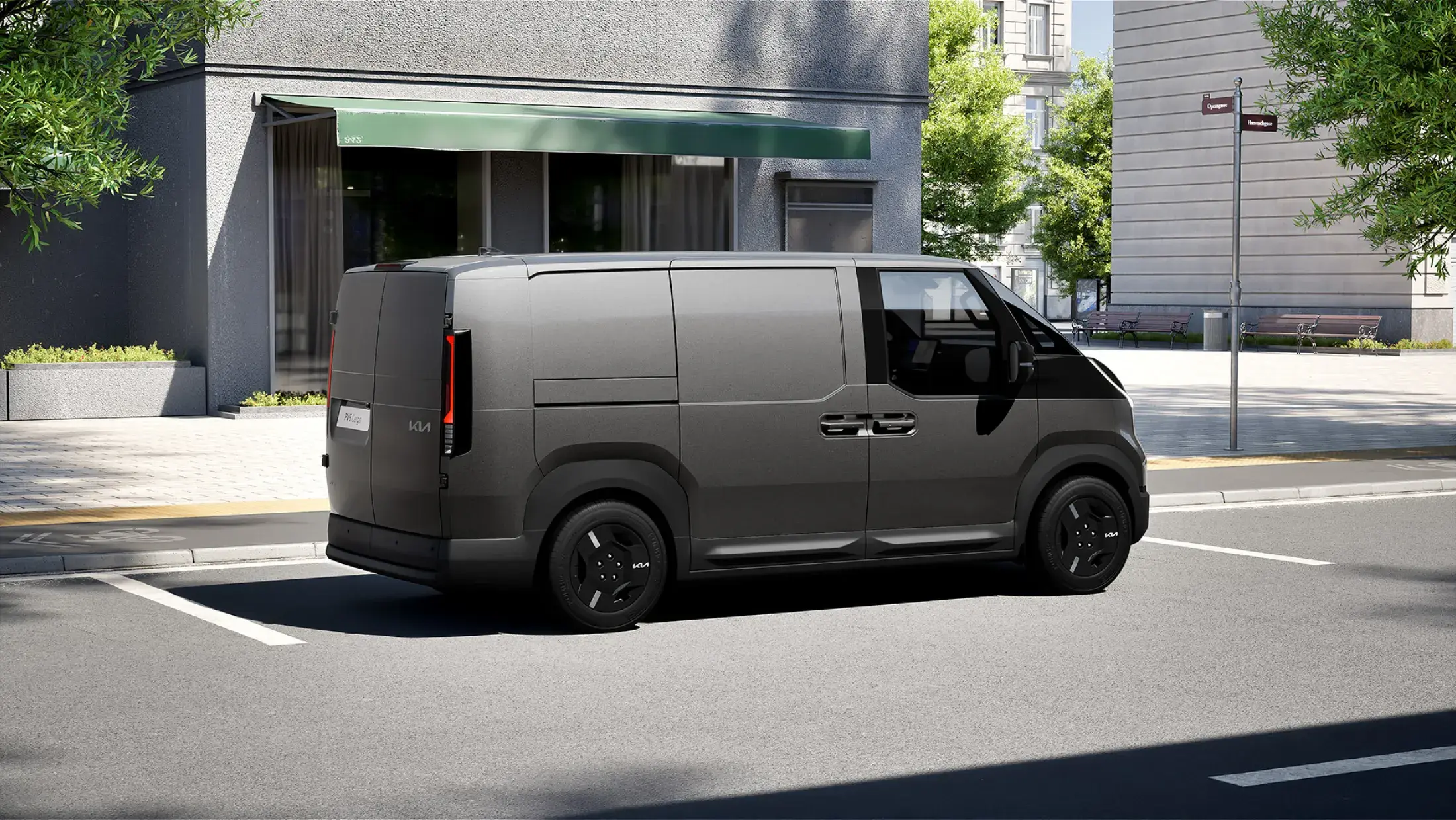 Kia PV5 zijkant