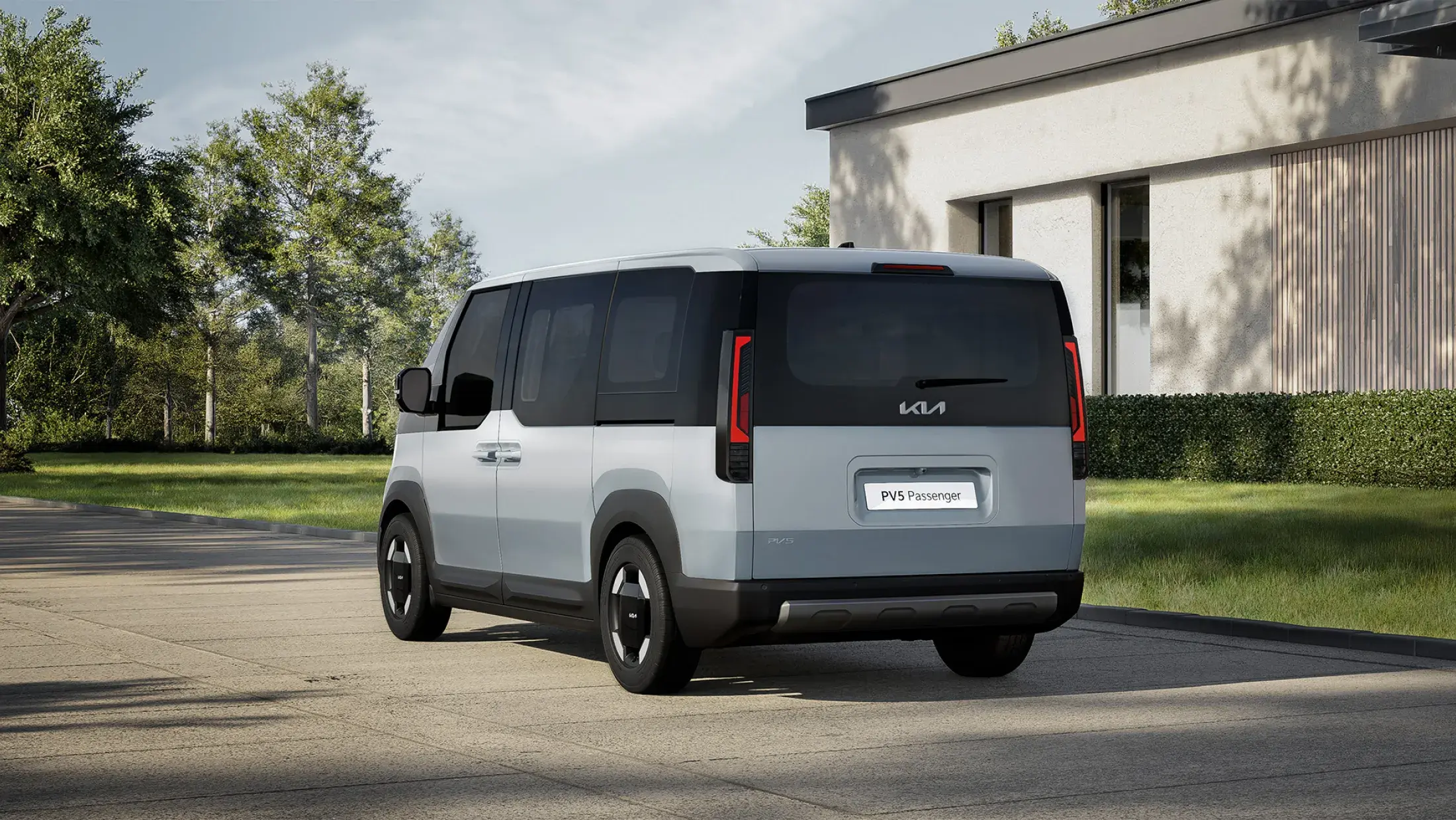 Kia PV5 Passenger achteraanzicht