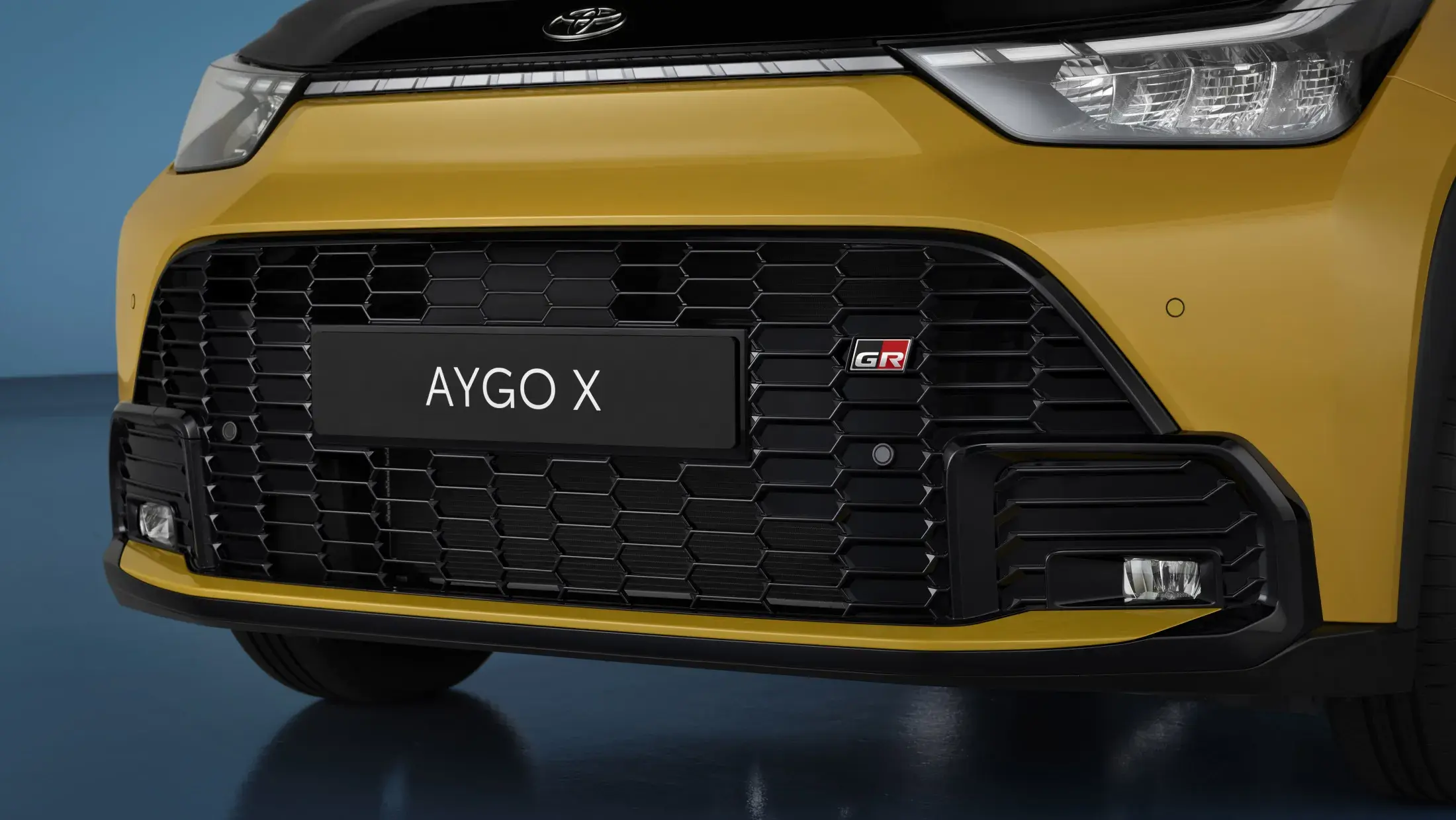 De nieuwe Toyota Aygo X GR SPORT voorkant