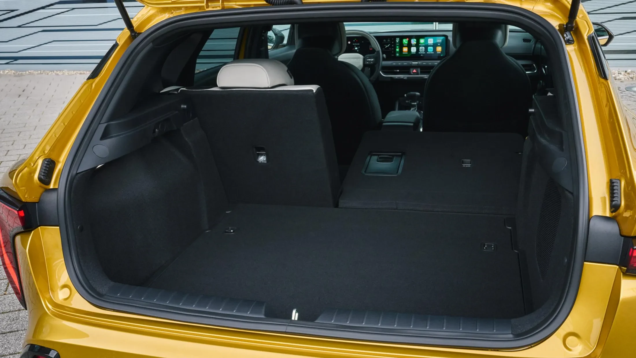 De nieuwe Kia K4 kofferbak