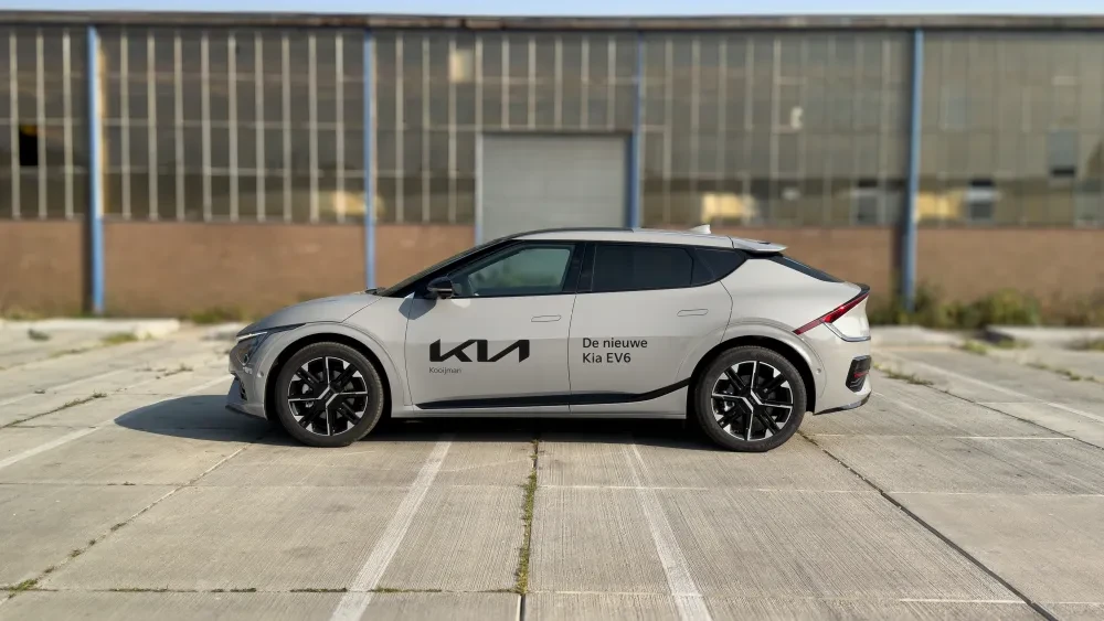 kia ev6 facelift zijkant kooijman autogroep