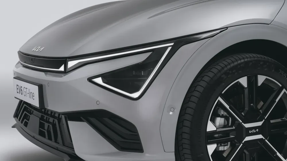 Kia EV6 facelift voorkant