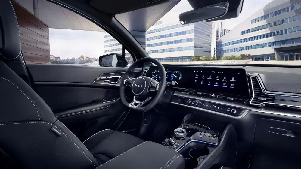 kia sportage phev interieur