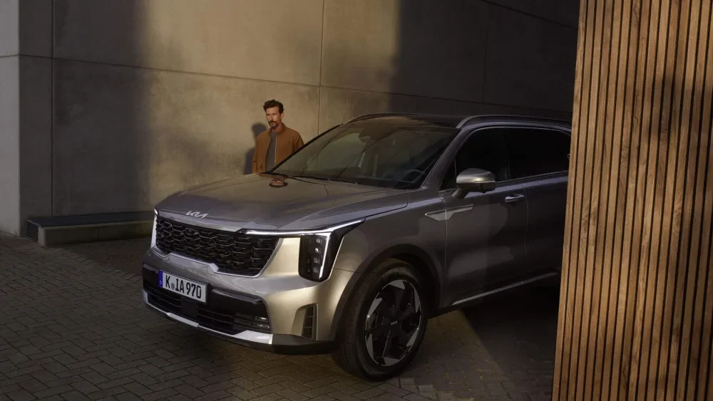 kia sorento schuine voor