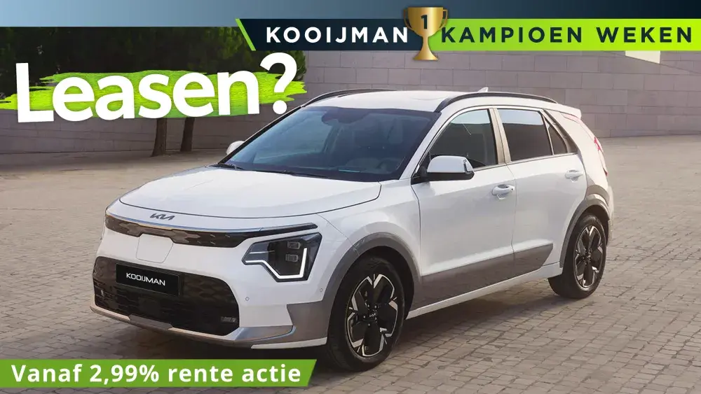 niro ev leasen actie kooijman autogroep