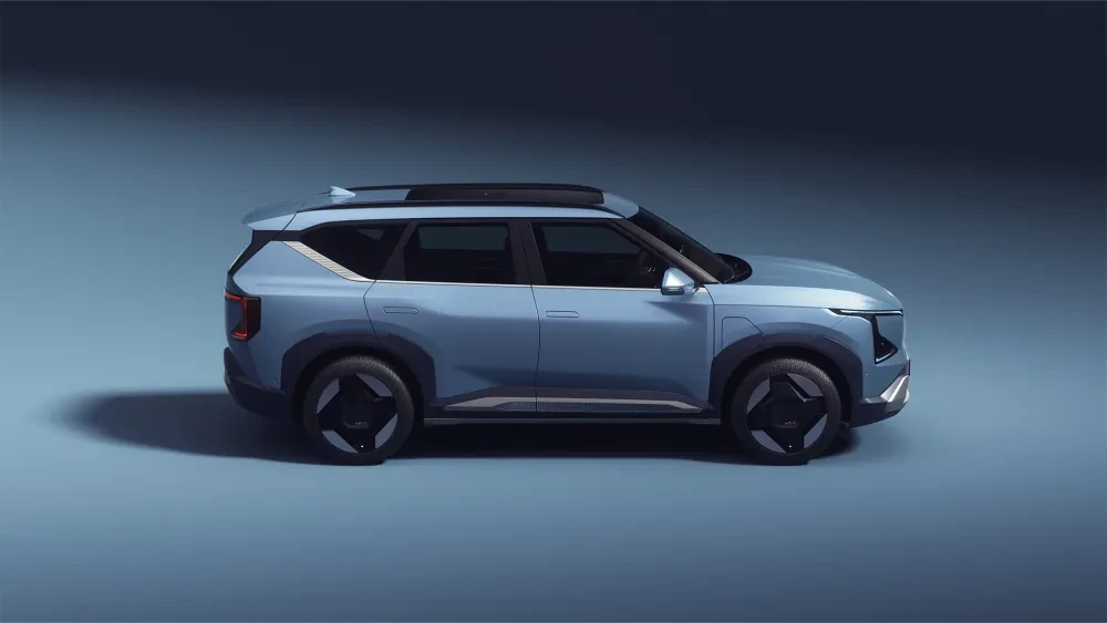 Kia EV5 zijaanzicht 