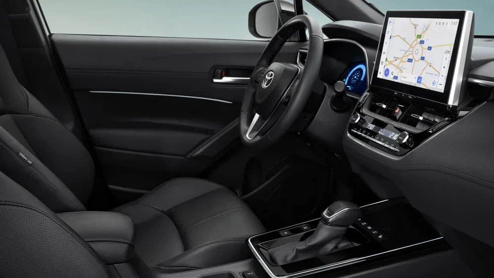 Nieuwe Toyota Corolla Cross interieur