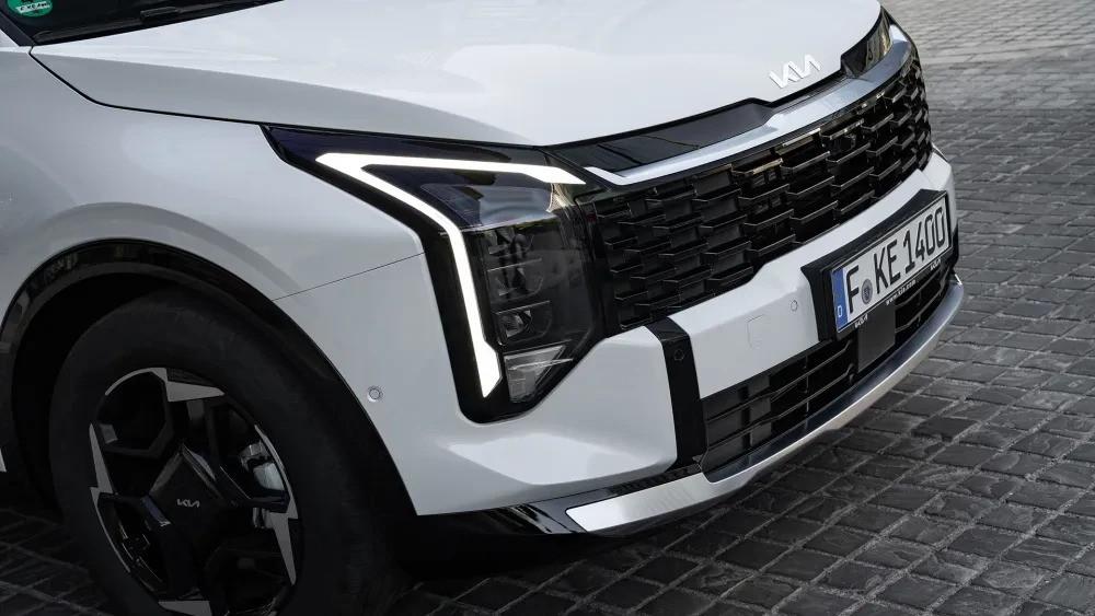 Nieuwe Kia Sportage neus