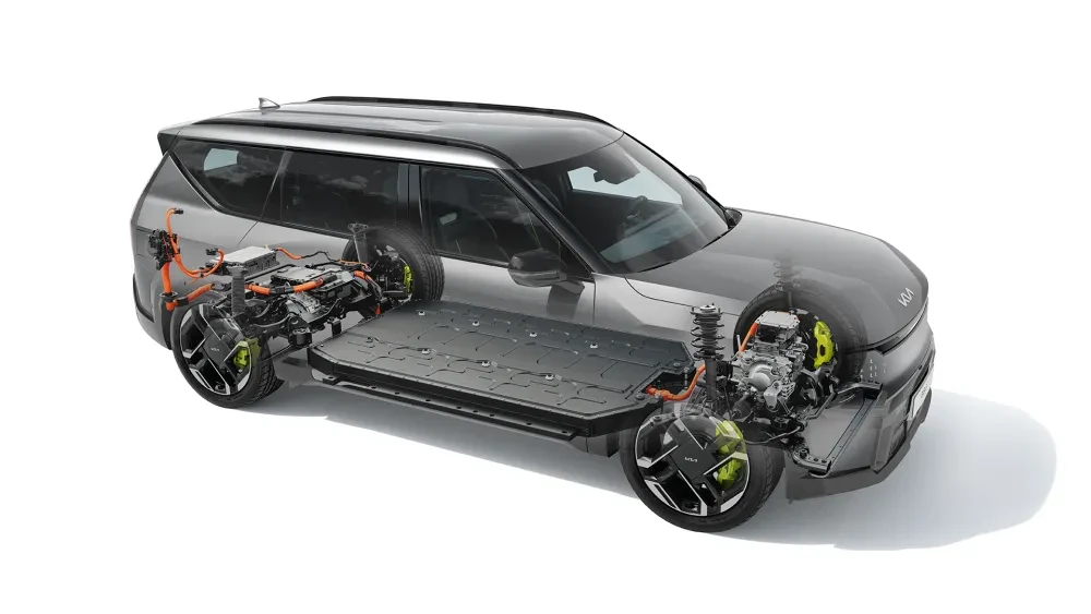 Nieuwe Kia EV9 GT details