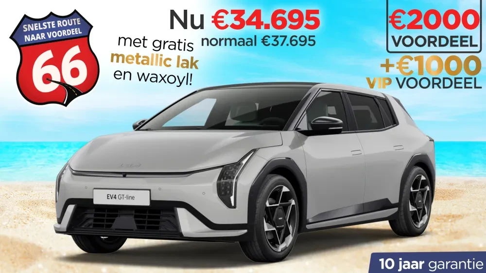 Kia EV4 VIP route 66 actie