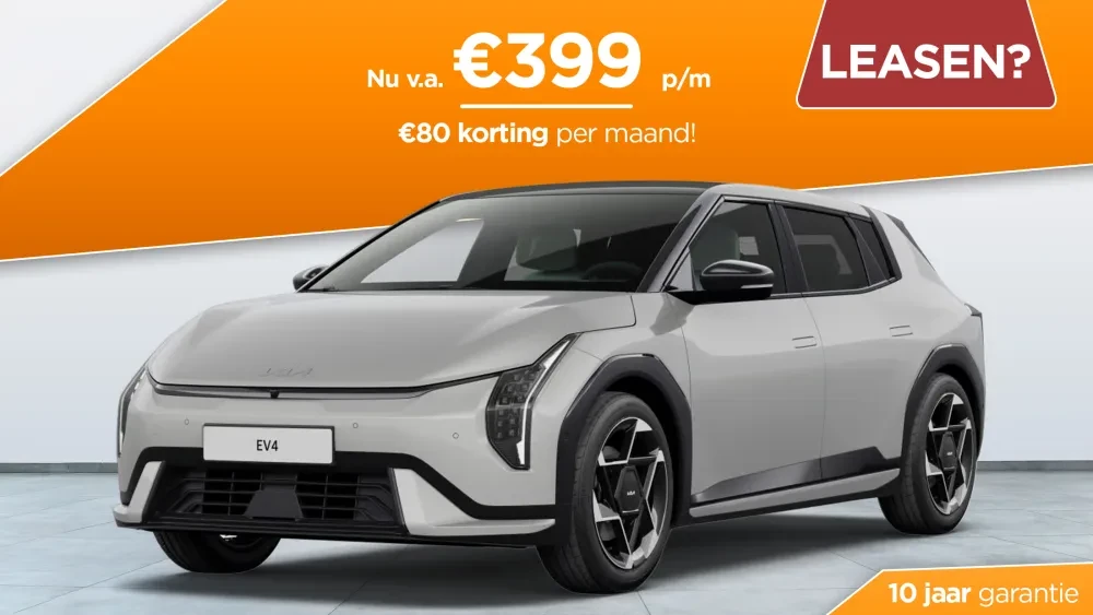 Kia EV4 - LEASEN actie kooijman herfst 2025