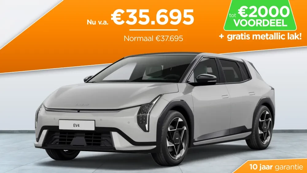 Kia EV4 - actie kooijman herfst 2025