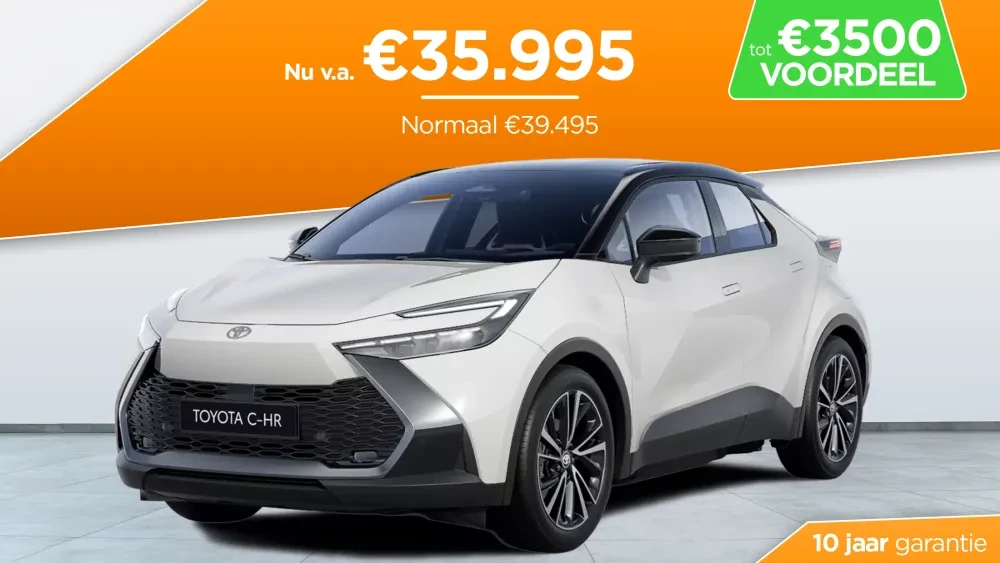 Toyota C-HR PHEV - actie kooijman herfst 2025