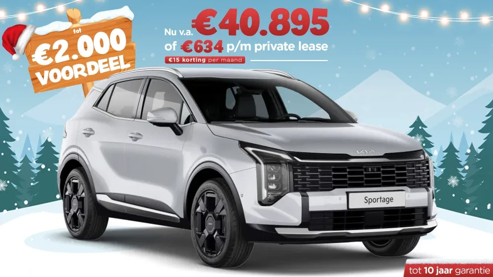 Kia Sportage PHEV - Kooijman Winterfest