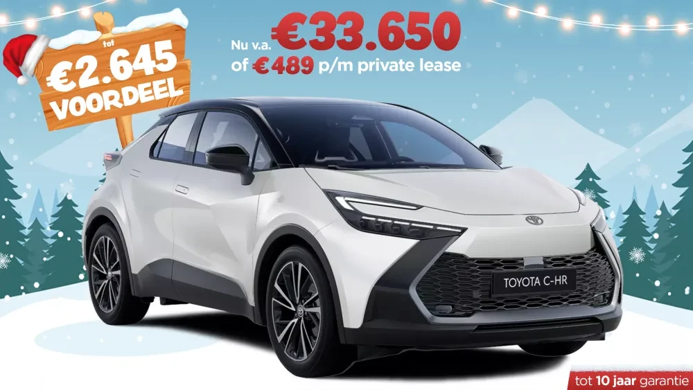 Toyota C-HR HEV - Kooijman Winterfest
