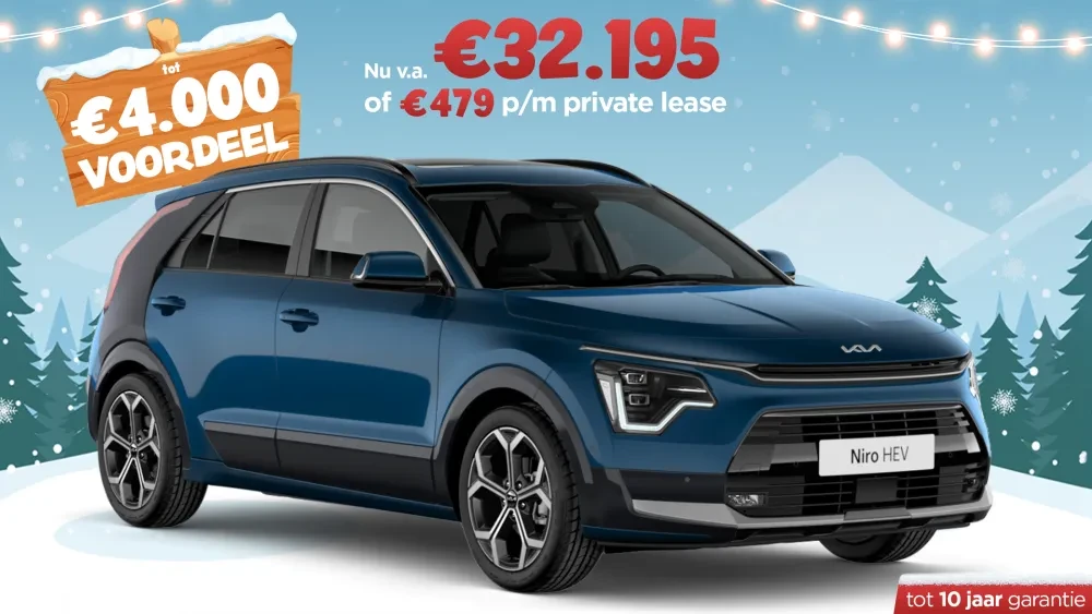 Kia Niro HEV - Kooijman Winterfest
