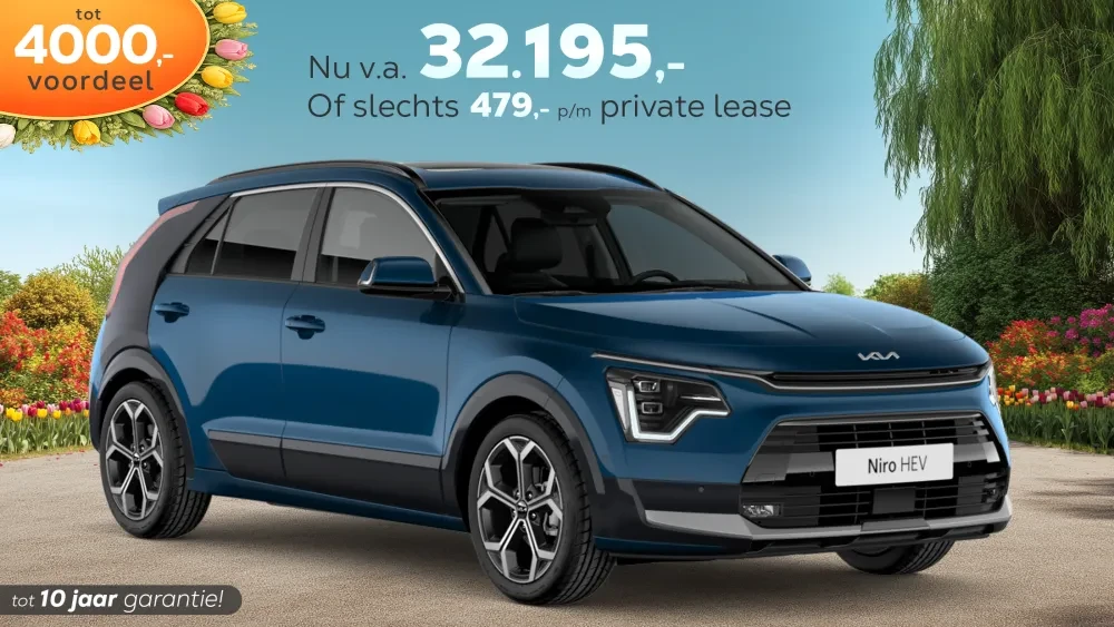Kia Niro HEV - Kooijman Voorjaarsdeals