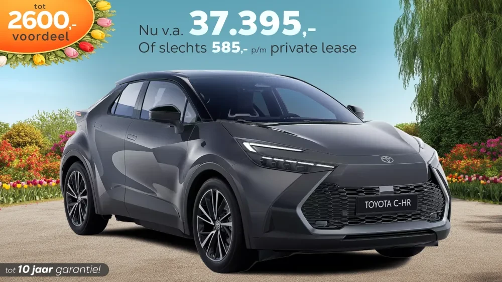 Toyota C-HR PHEV - Kooijman Voorjaarsdeals