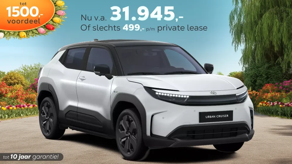 Toyota Urban Cruiser - Kooijman Voorjaarsdeals