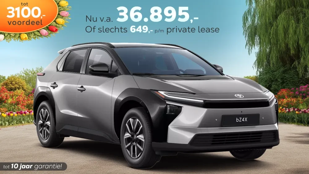 Toyota bZ4X - Kooijman Voorjaarsdeals