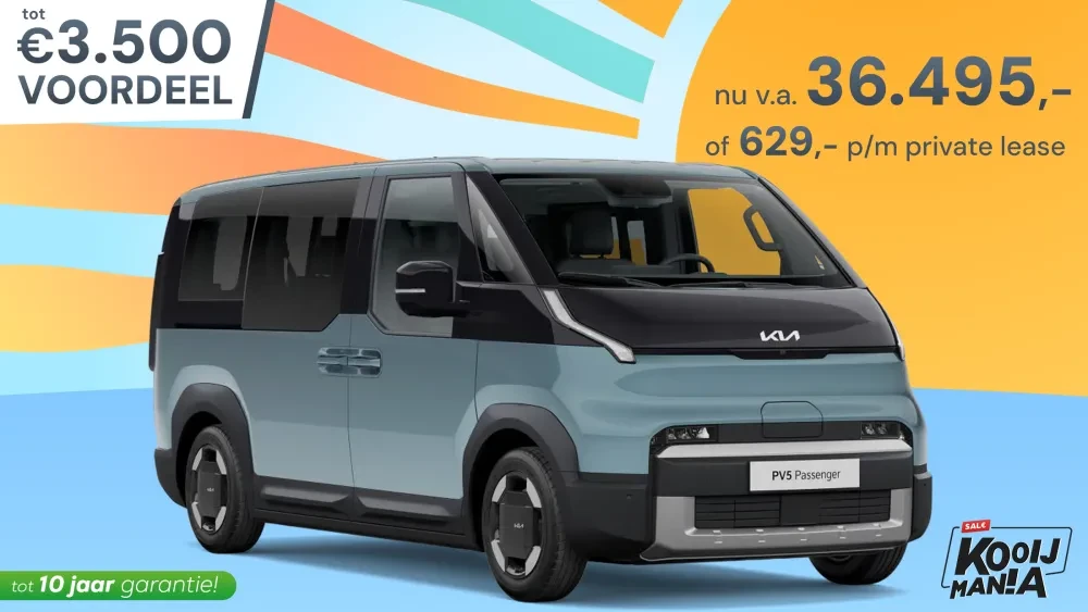 Kooijmania 2026 - Kia PV5 Passenger