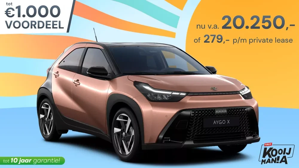 Kooijmania 2026 - Toyota Aygo X