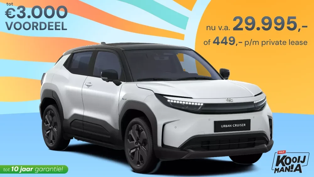 Kooijmania 2026 - Toyota Urban Cruiser EV