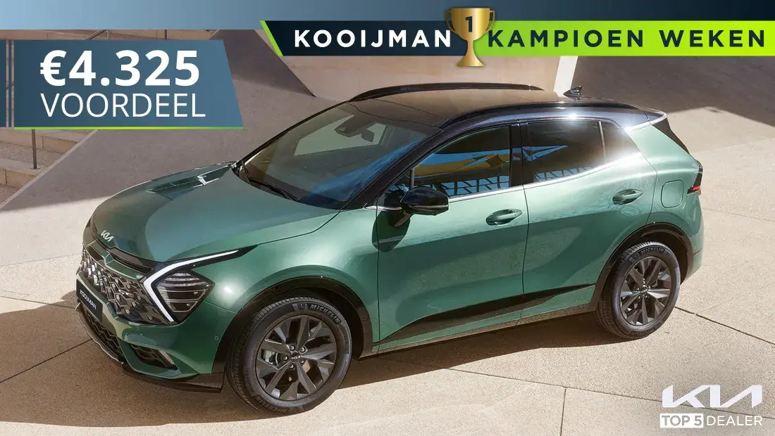 Actie Kia sportage Hybride