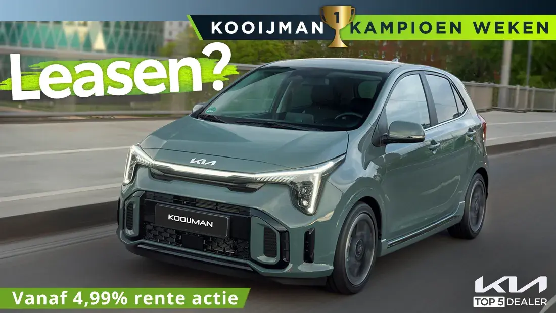 picanto leasen actie kooijman autogroep