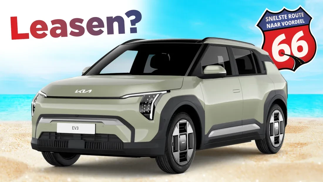Kia EV3 leasen route 66 actie