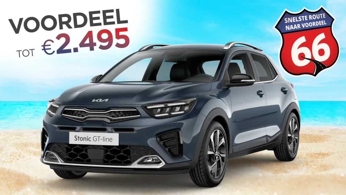 Kooijman Autogroep Route 66 Actie Kia Stonic