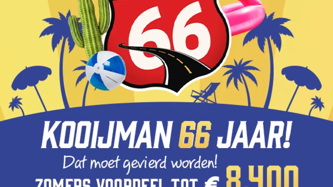 Route66 header Kooijman Autogroep Toyota mobiel