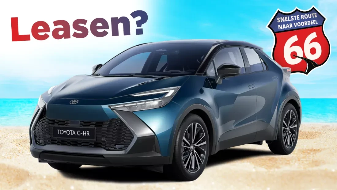 Toyota C-HR leasen route 66 actie