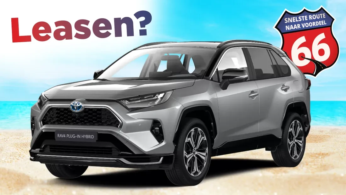 Toyota RAV4 leasen route 66 actie