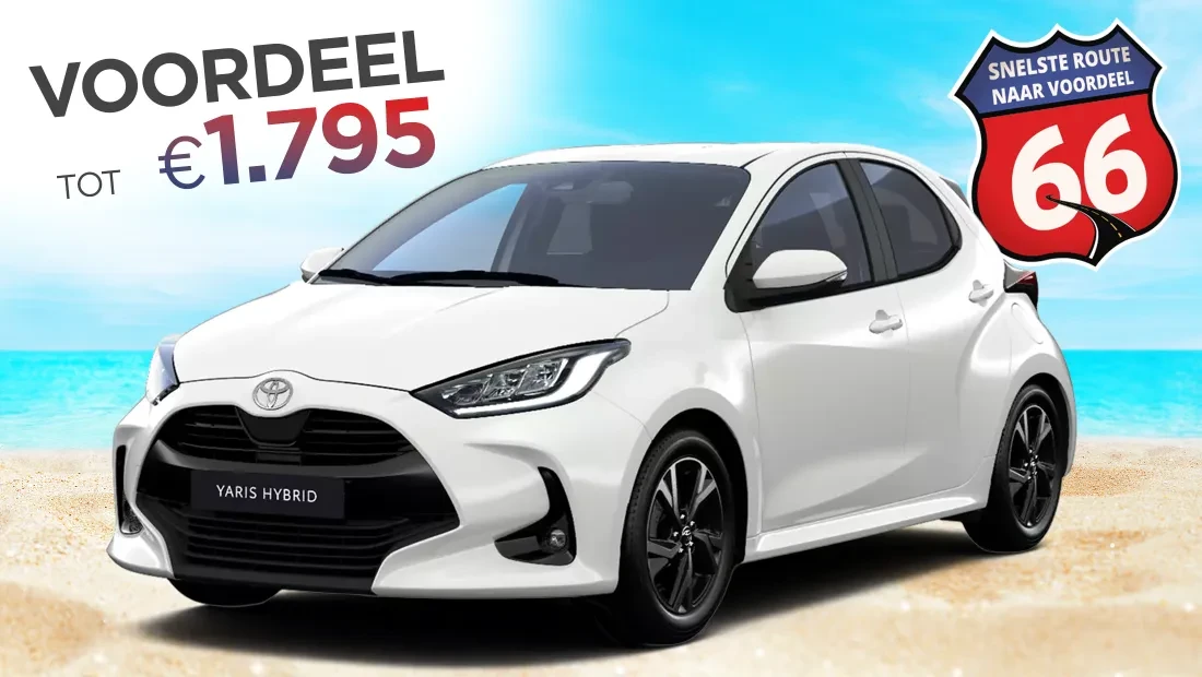 Kooijman Autogroep Route 66 Actie Toyota Yaris